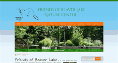 Desktop Screenshot of beaverlakenaturecenter.org